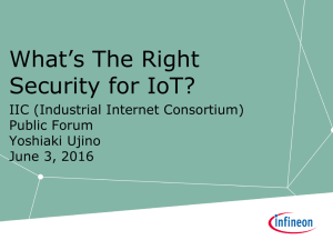 What`s The Right Security for IoT?