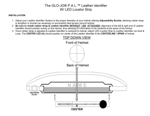 The GLO-JO® P.A.L.™ Leather Identifier W/ LED Locator Strip