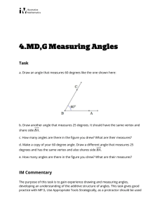 4.MD,G Measuring Angles - Illustrative Mathematics