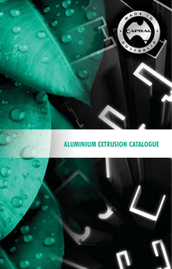 aluminium extrusion catalogue