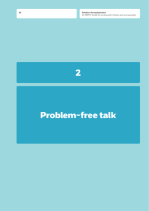 Problem-free talk