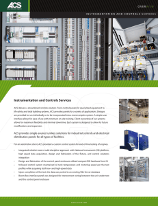 Instrumentation and Controls Services
