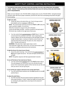 safety pilot control lighting instruction