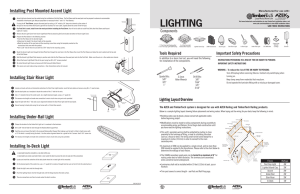 lighting - TimberTech