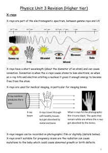 Physics Unit 2 Revision (Higher tier)