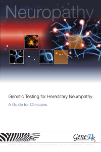 Genetic Testing for Hereditary Neuropathy