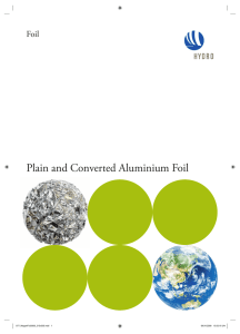 Plain and Converted Aluminium Foil