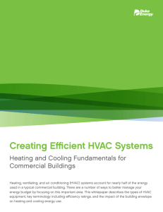 Creating Efficient HVAC Systems