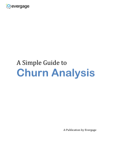 Simple Guide to Churn Analysis