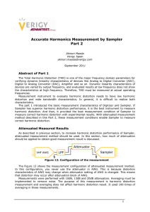 Accurate Harmonics Measurement by Sampler Part 2