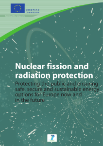 Nuclear fission and radiation protection - CORDIS