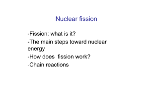Nuclear fission