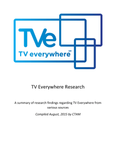 TV Everywhere Industry Resource Center