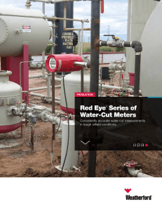Red Eye® Series of Water-Cut Meters