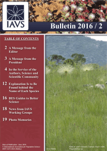 Bulletin 2016 / 2