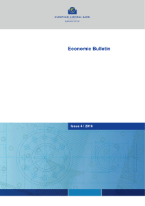 Economic Bulletin Issue No. 4/2016 (June 2016)