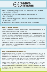 Creative Commons Flyer