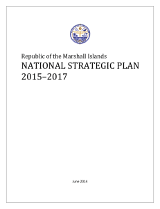 Republic of the Marshall Islands: National Strategic Plan 2015-2017