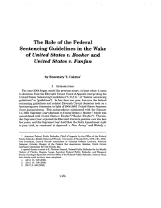 of United States v. Booker and United States v. Fan fan