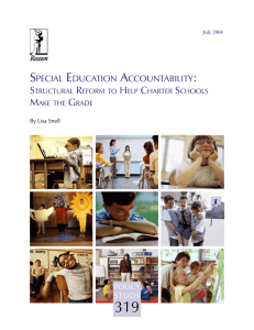 special education accountability