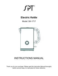 Electric Kettle - The Home Depot