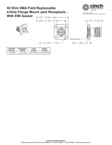 50 Ohm SMA Field Replaceable 4