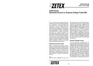 Zetex - DN39 - ZLDO series - quiescent current vs. dropout voltage.