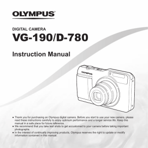 VG-190 / D-780 Instruction Manual