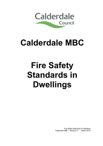 Fire Safety Standards in Dwellings