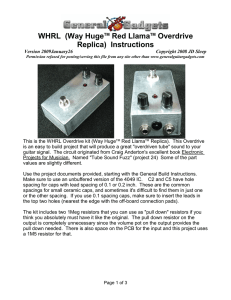 WHRL Project Instructions