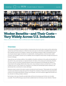 Worker Benefits—and Their Costs— Vary Widely Across US Industries