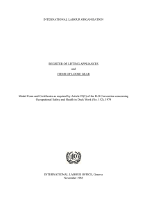 Register of lifting appliances and items of loose gear  pdf