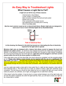 An Easy Way to Troubleshoot Lights that Aren`t Working