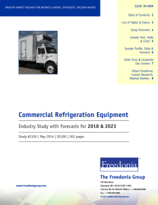 Commercial Refrigeration Equipment