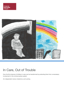 In Care, Out of Trouble