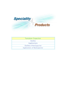 Tantalum Capacitor