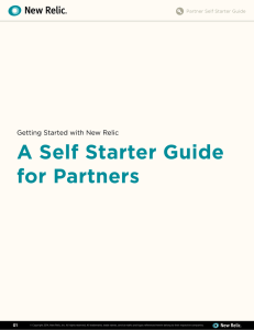 A Self Starter Guide for Partners