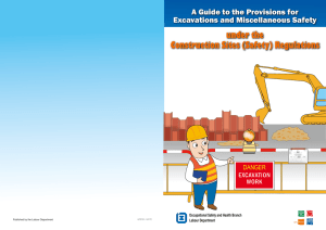 under the Construction Sites (Safety) Regulations