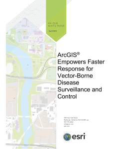 ArcGIS Empowers Faster Response for Vector