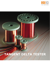 tangent delta tester