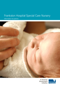Frankston Hospital Special Care Nursery