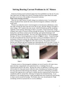 Solving Bearing Current Problems in AC Motors