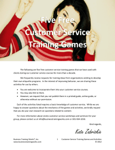 Five Free Customer Service Training Games.docx