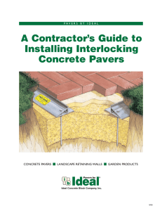 A Contractor`s Guide to Installing Interlocking