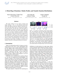 A Mixed Bag of Emotions: Model, Predict, and Transfer Emotion