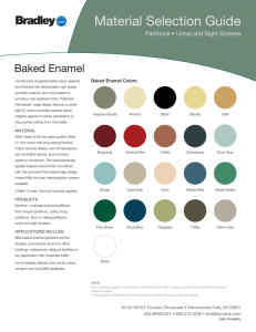 baked enamel - materials selection guide.indd