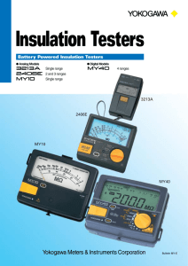 Insulation Testers