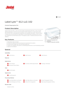 Label-Lyte™ 612 LLG 102