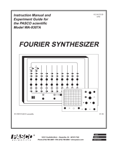 FOURIER SYNTHESIZER