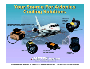 Your Source for Avionics Cooling Solutions